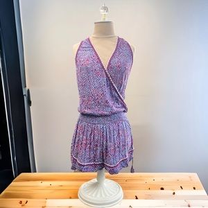 Poupette St Barth Purple and Pink Jumpsuit